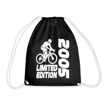 Limited Edition 2005 Limited Edition Fahrrad - Turnbeutel - Schwarz - Vorne