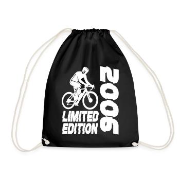 Limited Edition 2006 Limited Edition Fahrrad - Turnbeutel - Schwarz - Vorne