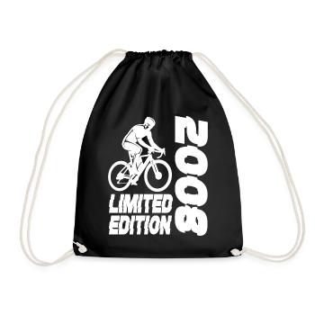 Limited Edition 2008 Limited Edition Fahrrad - Turnbeutel - Schwarz - Vorne