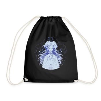 Empress Mystical Woman Anime Aesthetic - Turnbeutel - Schwarz - Vorne