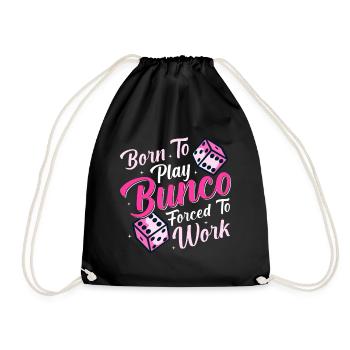 Bunco - Turnbeutel - Schwarz - Vorne