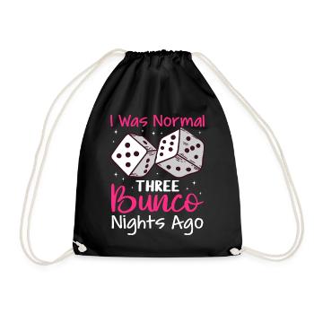 Bunco - Turnbeutel - Schwarz - Vorne