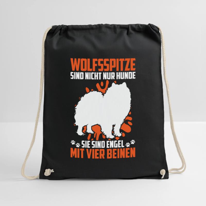 Wolfsspitz Got a German Wolfsspitz Drawstring Bag