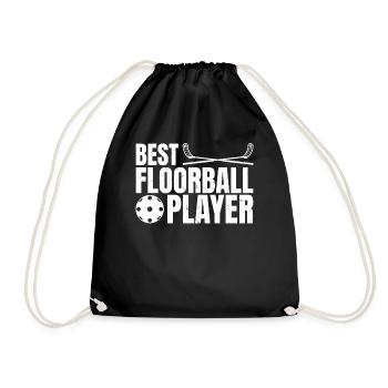Meilleur joueur de floorball - Unihockey Floorball - Sac de sport léger - noir - Devant