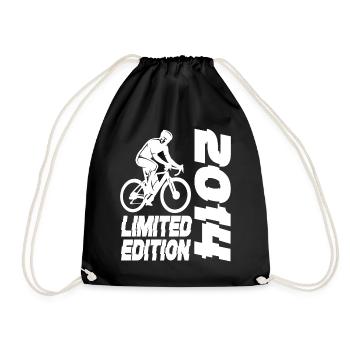 Limited Edition 2014 Limited Edition Fahrrad - Turnbeutel - Schwarz - Vorne