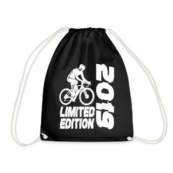 Limited Edition 2019 Limited Edition Fahrrad - Turnbeutel - Schwarz - Vorne