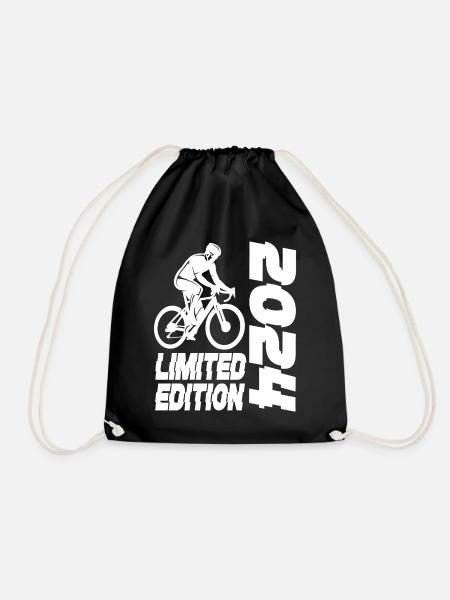 Limited Edition 2024 Limited Edition Fahrrad - Turnbeutel - Schwarz