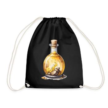 Potion Esthétique Gaming et Iconique - Sac de sport léger - noir - Devant