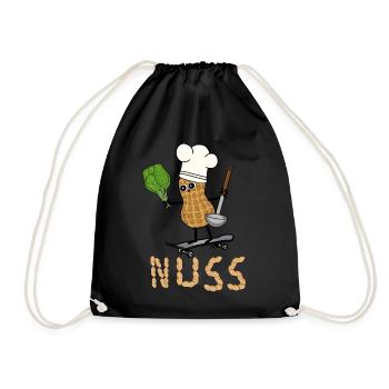 Cacahuète Cuire Légume Cuisson Rapide Cuisson Patin - Sac de sport léger - noir - Devant