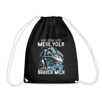 À l’écart, mon peuple a besoin de moi, pêcheurs, pêcheurs - Sac de sport léger - noir - Devant