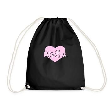Me and U - Drawstring Bag - black - Front