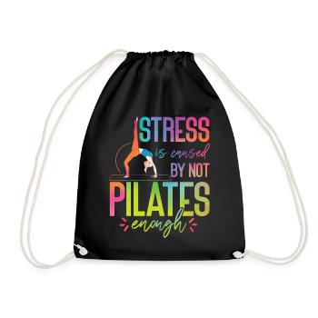 Instructeur de Pilates Enseignant - Sac de sport léger - noir - Devant