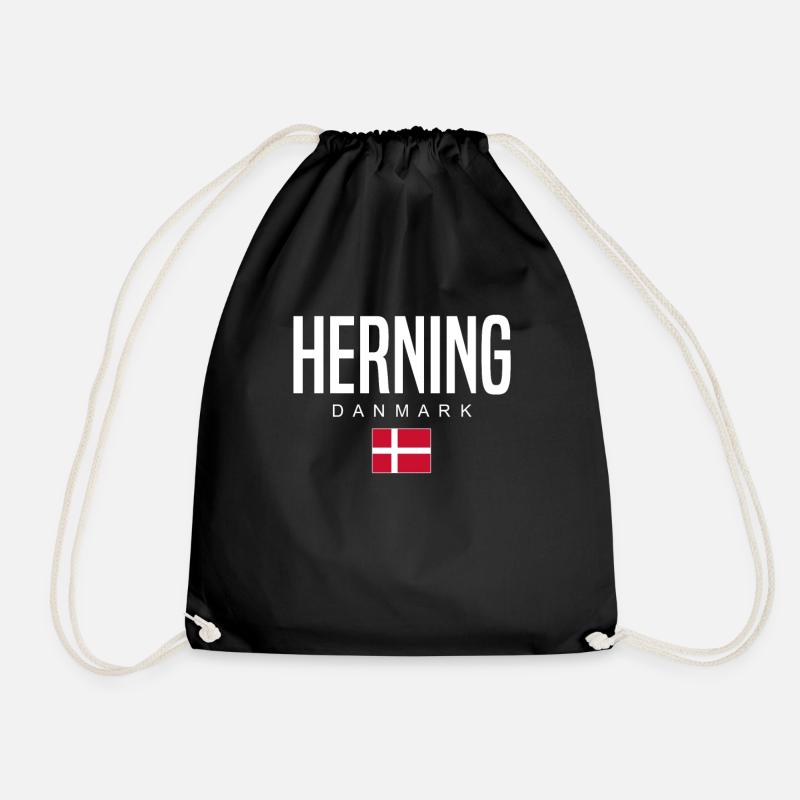 Herning, Danemark - Sac de sport léger - noir