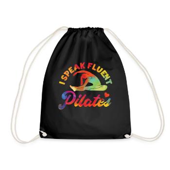 Instructeur de Pilates Enseignant - Sac de sport léger - noir - Devant