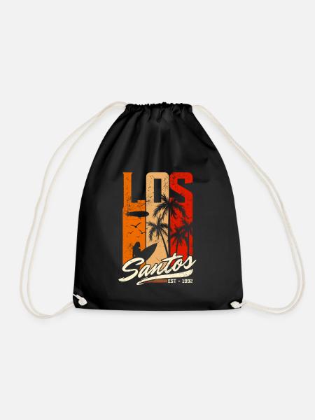 Los Santos Est 1992 - Sunset - Sac de sport léger - noir