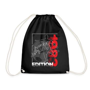 Limited Edition 1983 Limited Edition Fußball - Turnbeutel - Schwarz - Vorne
