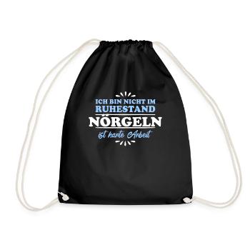 Retraités Retraités Retraités Retardataires - Sac de sport léger - noir - Devant