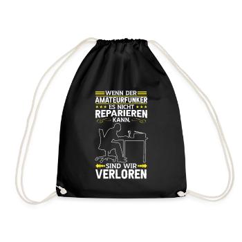 L’opérateur radio amateur peut le réparer Radio amateur - Sac de sport léger - noir - Devant