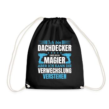 Not a magician, but a master of his craft! - Drawstring Bag - black - Front