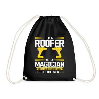 Not a magician, but a master of his craft! - Drawstring Bag - black - Front