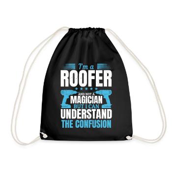 Not a magician, but a master of his craft! - Drawstring Bag - black - Front
