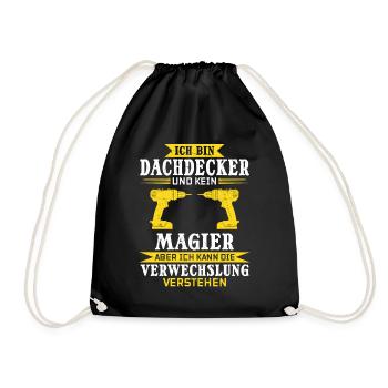 Not a magician, but a master of his craft! - Drawstring Bag - black - Front
