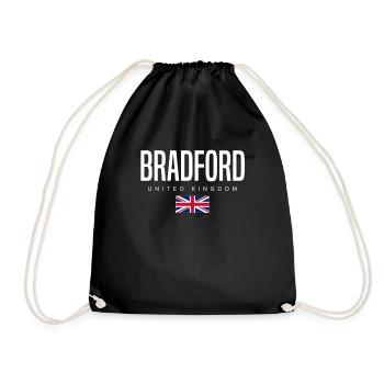 Bradford Vereinigtes Königreich - Turnbeutel - Schwarz - Vorne