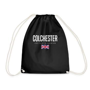 Colchester, Royaume-Uni - Sac de sport léger - noir - Devant