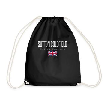 Suttoncoldfield England Großbritannien - Turnbeutel - Schwarz - Vorne