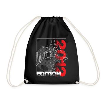 Limited Edition 2012 Limited Edition Fußball - Turnbeutel - Schwarz - Vorne