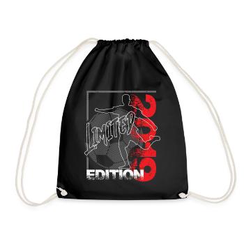 Limited Edition 2019 Limited Edition Football - Drawstring Bag - black - Front