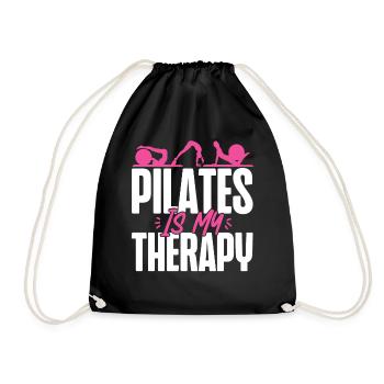 Pilates Instructor Teacher Pilates - Turnbeutel - Schwarz - Vorne
