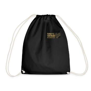 Chemise de Thanksgiving, dinde et crises de colère # - Sac de sport léger - noir - Devant