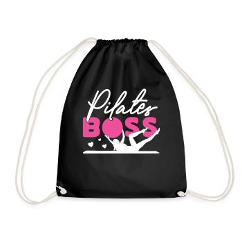Pilates Instructor Teacher Pilates - Turnbeutel - Schwarz - Vorne
