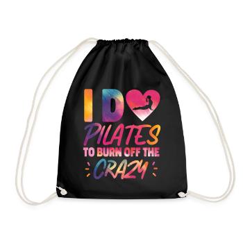 Instructeur de Pilates Enseignant - Sac de sport léger - noir - Devant