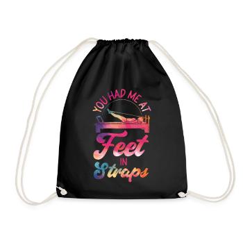 Instructeur de Pilates Professeur - Sac de sport léger - noir - Devant