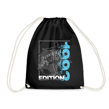 Limited Edition 1993 Limited Edition Football - Drawstring Bag - black - Front