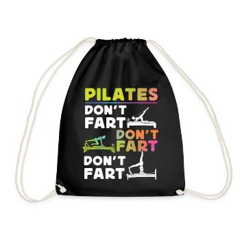 Instructeur de Pilates Enseignant - Sac de sport léger - noir - Devant