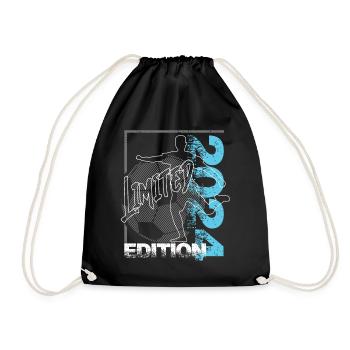 Football en édition limitée 2024 en édition limitée - Sac de sport léger - noir - Devant