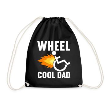 Personnes en fauteuil roulant Fauteuil roulant - Sac de sport léger - noir - Devant