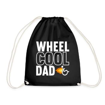 Personnes en fauteuil roulant Fauteuil roulant - Sac de sport léger - noir - Devant