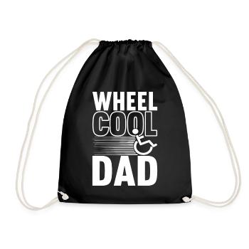 Personnes en fauteuil roulant Fauteuil roulant - Sac de sport léger - noir - Devant
