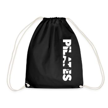 Pilates Instructor Teacher Pilates - Drawstring Bag - black - Front