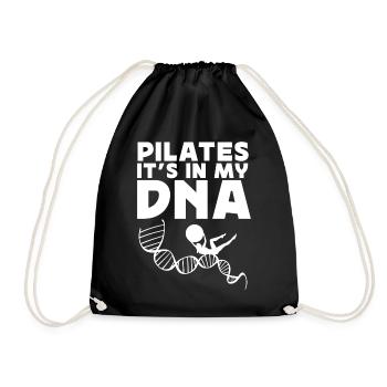 Pilates Instructor Teacher Pilates - Turnbeutel - Schwarz - Vorne