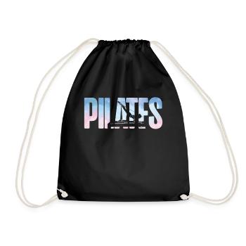 Pilates Instructor Teacher Pilates - Turnbeutel - Schwarz - Vorne