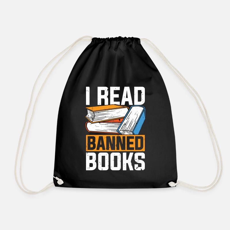 Librarian I Read Banned Books Library Librarians - Turnbeutel - Schwarz
