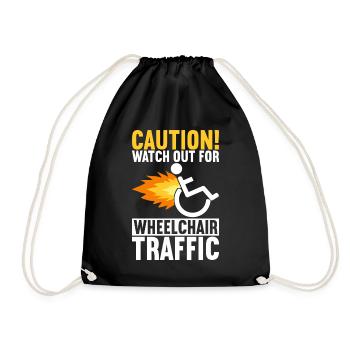Fauteuil roulant Fauteuil roulant - Sac de sport léger - noir - Devant