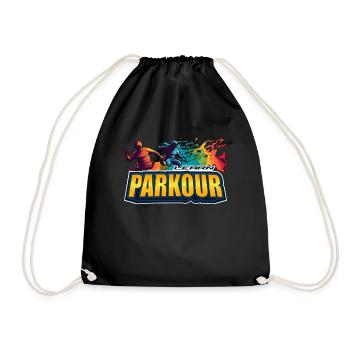 Parkour Apprendre le Parkour Freerunning Sport Extrême - Sac de sport léger - noir - Devant