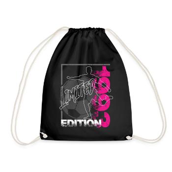 Limited Edition 1993 Limited Edition Football - Drawstring Bag - black - Front