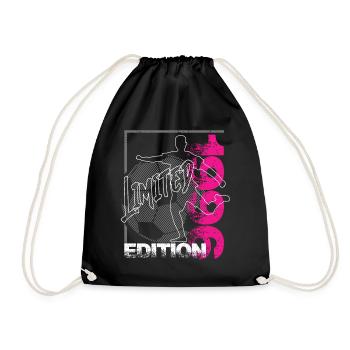 Limited Edition 1996 Limited Edition Fußball - Turnbeutel - Schwarz - Vorne